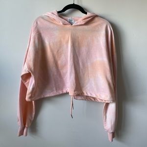 Princess Polly Tie-Dye Cropped Jacket w/ Draw-String, Size US 6